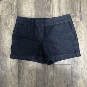 Ann Taylor LOFT Womens Shorts Size 4 Dark Denim NWT